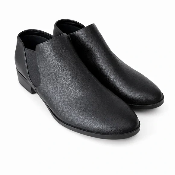 Kensie Sammy Black Ankle Boots Women’s 10M New Side Zip Close - Picture 1 of 6